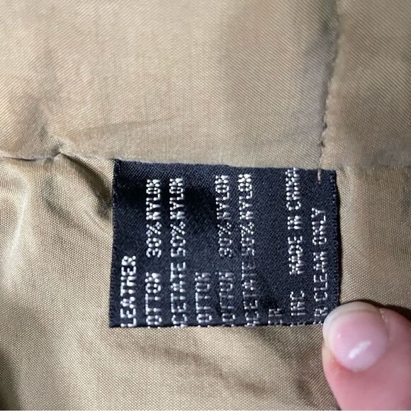 Couture by J. Park Lamb Leather Bomber Jacket Men's Size Large‎ Chocolate Brown - Picture 10 of 13